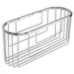 Полка для ванной Tatay 42037 Корзинка овальная 30x11x13cm