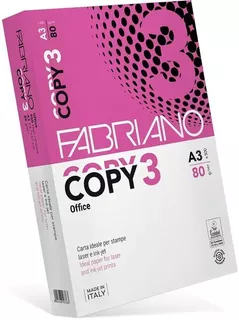 Бумага офисная Fabriano FB01300 Hartie Copy 3, A3, 80g/m2, 500 foi, clasa C+