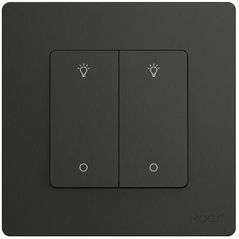 Выключатель электрический Moes ZS-SR-EUD2-GY-MS
