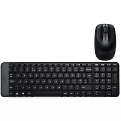 Tastatură + Mouse Logitech MK220 Black