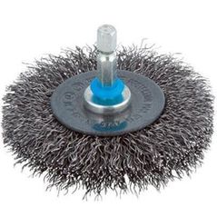Набор головок, бит, насадок Wolfcraft 2101000 Perie disc din sarma de otel 75x16mm