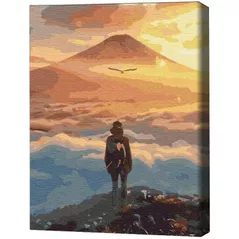 Tablou pe numere BrushMe BS43544FC 40х50cm (fără cutie) Peisaj de vis