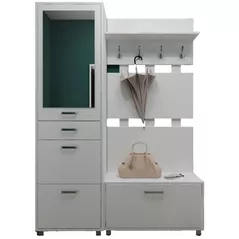 Мебель для прихожей Fabrik Home Milana 1500 белый ясень