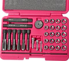 Set de unelte de mână JTC JTC-4053 Набор метчиков для восстановления резьбы (свечи накаливания) 33 ед.