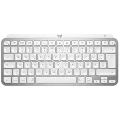 Tastatură Logitech MX Keys Mini for Mac Wireless Illuminated, Pale Grey