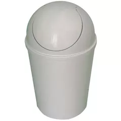 Coș de gunoi Bisk 91927 BULK 10L alb