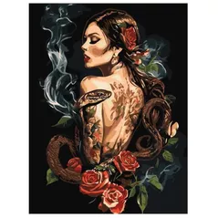 Картина по номерам Ideyka (KHO8608) Rose fortune teller, 30х40