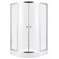 Душевая кабина MPN 29059 Cabina de dus, 800x800x1940mm, cada joasa, forma rotunda, sticla transparenta