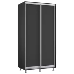 Dulap Mobildor-Lux Aron-P uși glisante din PAL (100x60x210H cm) Anthracite