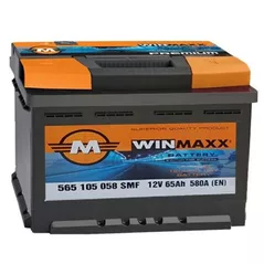 Автомобильный аккумулятор Winmaxx 6ST-65 PREMIUM 580 A (242*175*170 mm)