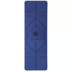 Echipament pentru yoga HMS YM10 Abisal Yoga Mat TPE Dark Blue