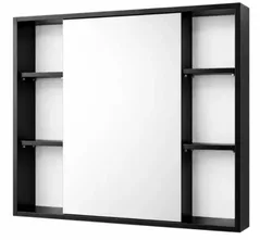 Oglindă baie Mashtab 11859 Toledo 800x155x730 Negru Mat