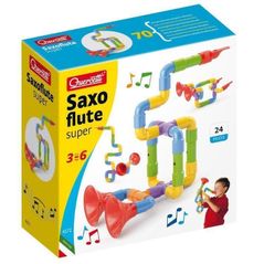 Jucărie muzicală Quercetti Q4172 Super Saxoflaut 24P