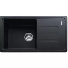 Chiuvetă bucătărie Franke 114.0660.012 Fragranite BSG 611-78 S Negru