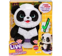 Jucărie de pluș Little Live Pets 26677 My Baby S2 Panda interactive plush