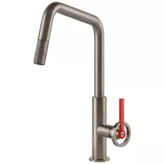 Bateria bucătărie Gessi 60203-149 Officine V Finox Brushed Nickel