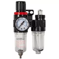 Компрессор Profmet 815165 Unitate de tratare a aerului in doua etape cu reductor si manometru 1/4