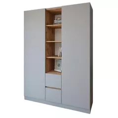 Шкаф Smartex (15844) N14 160cm Grafit+St.Inchis