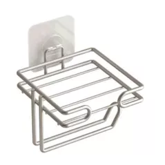 Suport pentru hârtie Teknotel ST175a Suport hartie igienica 9.5x12x5cm, metal alb