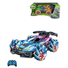 Радиоуправляемая игрушка Richi (52622) Masina cu R/C cu incarcator, sunete, fum si lumini