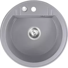 Chiuvetă bucătărie Ferro DRGM1/51GA d.510 mm gri