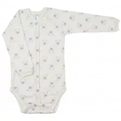 Детская одежда Veres 102.15.80 Боди Baby Bear lilac (футер)р.80