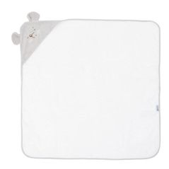 Accesoriu pentru baie Kikka Boo 31104010035 Prosop cu gluga terry Joyful Mice, 90x90 cm