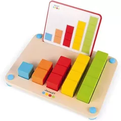 Настольная игра Janod J05071 Joc educativ Invatam cum se numara