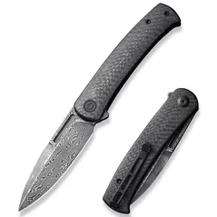 Нож походный Civivi C21025C-DS1 Caetus, mâner carbon fiber, Liner Lock