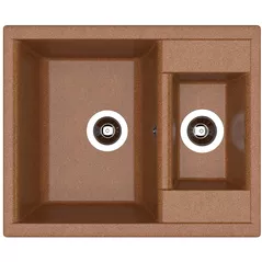 Chiuvetă bucătărie Dr.Gans Astra 620х510х217 Brun/Terracota