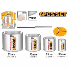 Set de tubulare, bite, duze INGCO HSB4061 (52153)