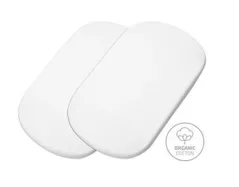 Детское постельное белье Maxi Cosi 2107431110 Cearceaf pentru patut Co-Sleeper Iora Air white, 2buc