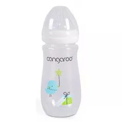 Cană cu pai Cangaroo C0563 Бутылочка для кормления Birdy Blu Boy 300ml