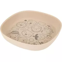 Seturi pentru hrănire bebelușilor Skip Hop 9T766710 Farfurie din silicon Skip Hop Squad Oat