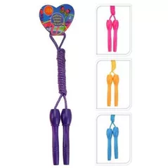 Скакалка Promstore 33806 2.1m веревочная, 4 цвета