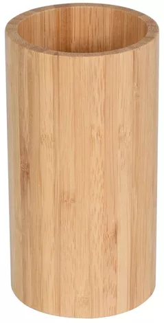 Pahar pentru periuțe de dinți Bisk 08292 UMBRA PLUS, bambus