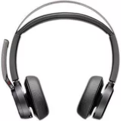 Гарнитура беспроводная Bluetooth Poly Voyager Focus 2 Microsoft Teams Certified USB-C-C Headset +USB-C/A Adapter +Charging Stand (9T9J6AA)
