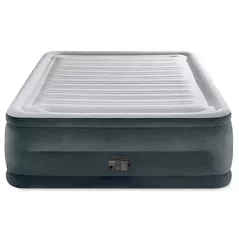 Saltea gonflabilă Intex 64418 VELUR 152x203x56cm cu pompa incorporata DELUXE