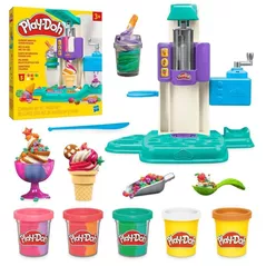 Set de creație Hasbro G0028 Набор Play-Doh Playset Rainbow Swirl Ice Cream