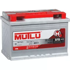Автомобильный аккумулятор Mutlu 75 AH SFB A720 (278*175*190) L3.75.072.A