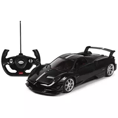 Jucărie cu telecomandă Rastar 75400 Pagani Huayra BC, 75400,1:14 neagra