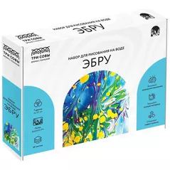 Set de creație Три Совы RL367517 Set de pictura pe apa, Vopsea Ebru, 7 culori