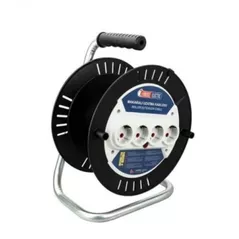Удлинитель электрический TEB Electrik 72317 Prelungitor cu tambur, 30m, 4 prize, 3x1.5mm² 9A (310.030.101)
