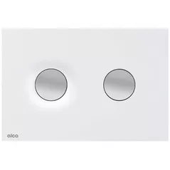 Buton rezervor WC Alcaplast M1976-2 пластик белый мат/хром