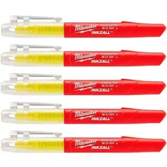 Инструмент для разметки Milwaukee 48223201 Marker evidentiator Galben (set 5pcs)