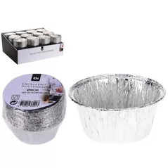 Форма для выпечки Excellent Houseware 41491 Формы алюминиевые 16шт, D8x3.8cm