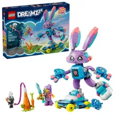 Конструктор Lego 71490 Dreamzzz Izzy și Banchurro, jucătorul iepuraș