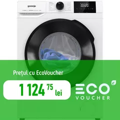Mașină de spălat frontală Gorenje W3NGPI61SAS/PL