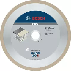 Диск отрезной Bosch 2608602637 Алмазный отрезной диск по керамике (ПУ) 230 мм