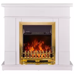 Камин электрический ArtFlame Rodos & Gala gold
